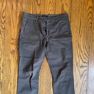 Unis Gio chino pants, 33 waist, onyx